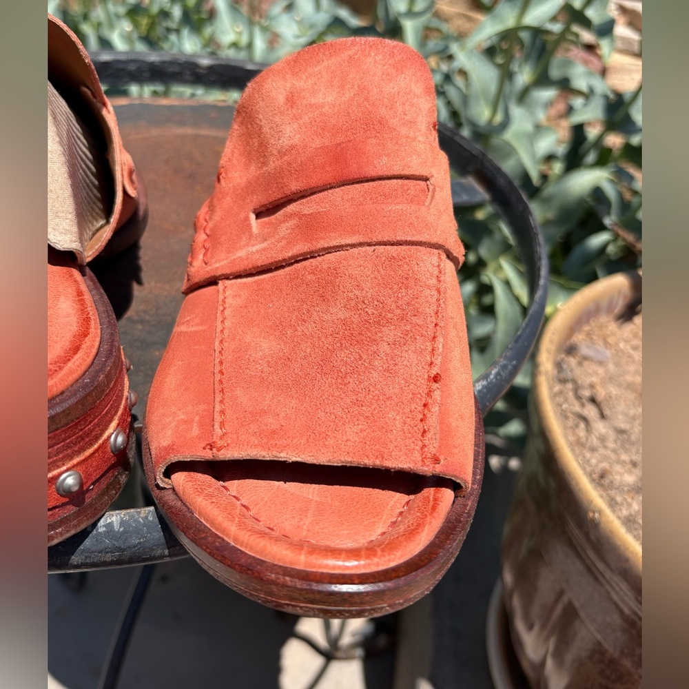 A.S.98 Gino Suede Sandals - Picture 12 of 16